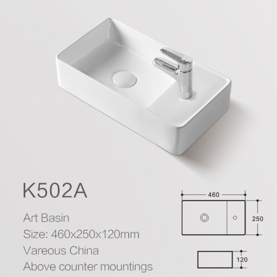Lavabo treo tường K502A