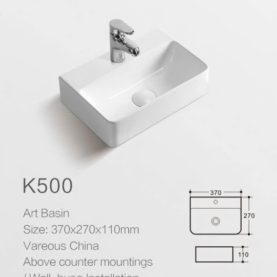 Lavabo treo tường K500
