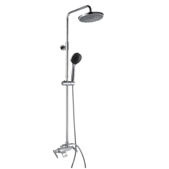 Sen cây tắm đứng lạnh đồng thau mạ crome 924L