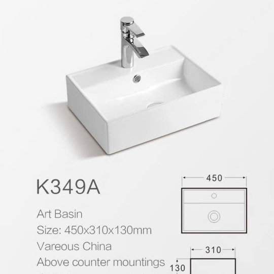 Lavabo treo tường K349A