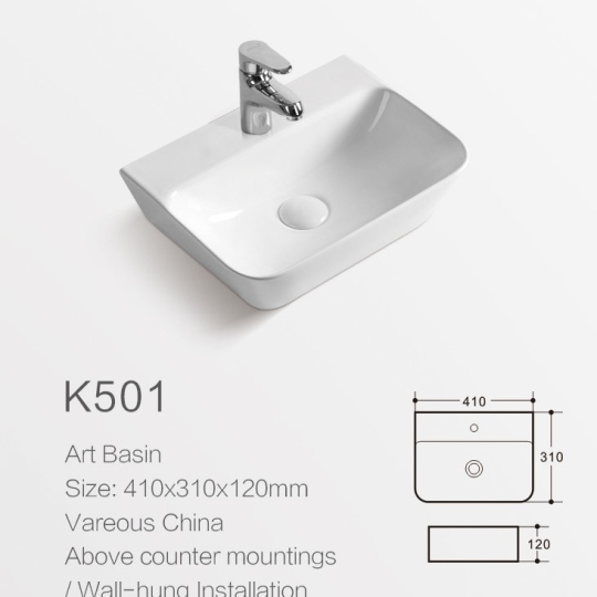 Lavabo treo tường K501
