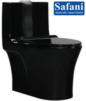 Bồn cầu 1 khối đen bóng SA9276