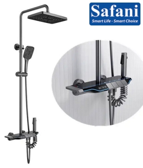 Sen cây phím đàn hiển thị nhiệt độ kết hợp đèn led 8234