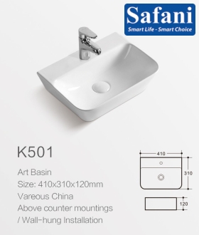 Lavabo treo tường K501