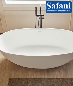 Bồn tắm đá Solid Surface màu trắng CPG-8845