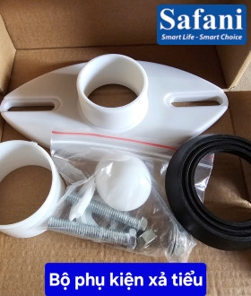 Bộ phụ kiện xả tiểu thoát lưng (âm tường)