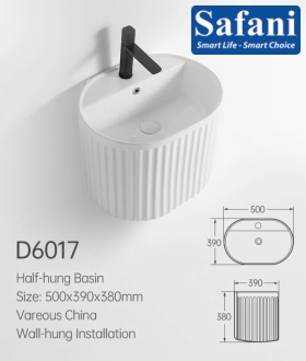 Lavabo treo tường D6017