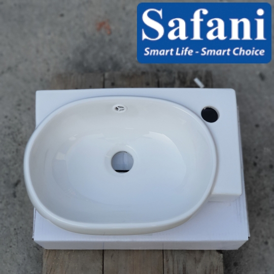 Lavabo góc treo tường SA5097