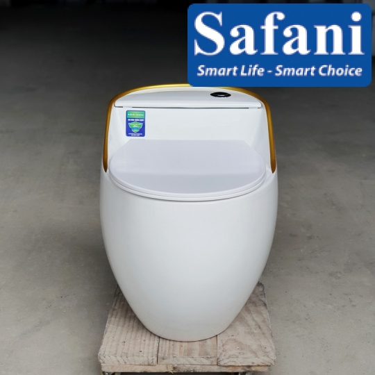 Bồn cầu trứng 1 khối SA9247