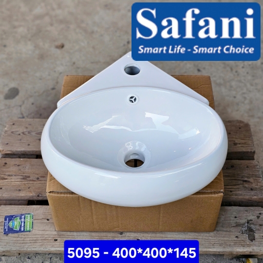 Lavabo treo góc 5095