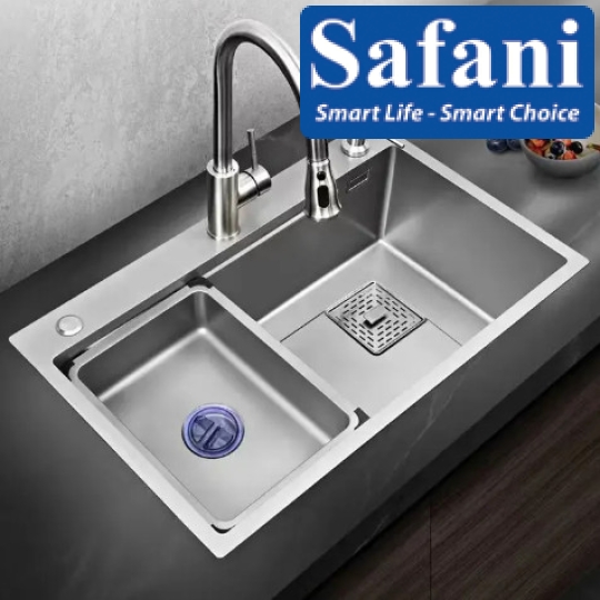 Chậu rửa chén 1 hộc inox SUS 304 7846IN