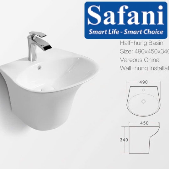 Lavabo treo tường D6003