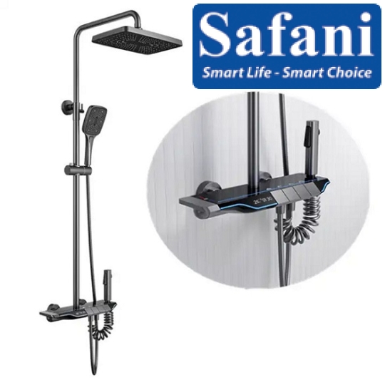 Sen cây phím đàn hiển thị nhiệt độ kết hợp đèn led 8234
