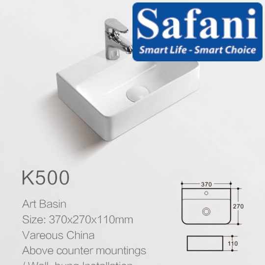 Lavabo treo tường K500