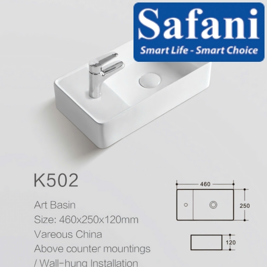 Lavabo treo tường K502