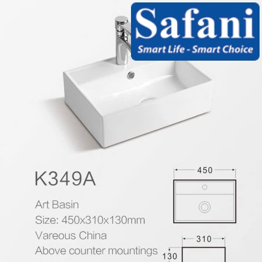 Lavabo treo tường K349A