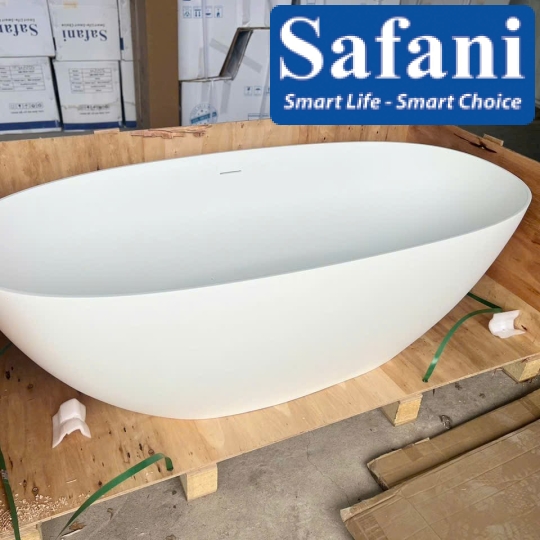 Bồn tắm đá Solid Surface màu trắng CPG-8845
