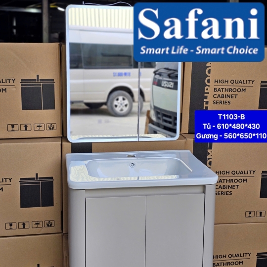 Tủ Lavabo Gương LED T1103B